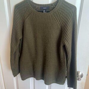 Olive Crewneck Sweater